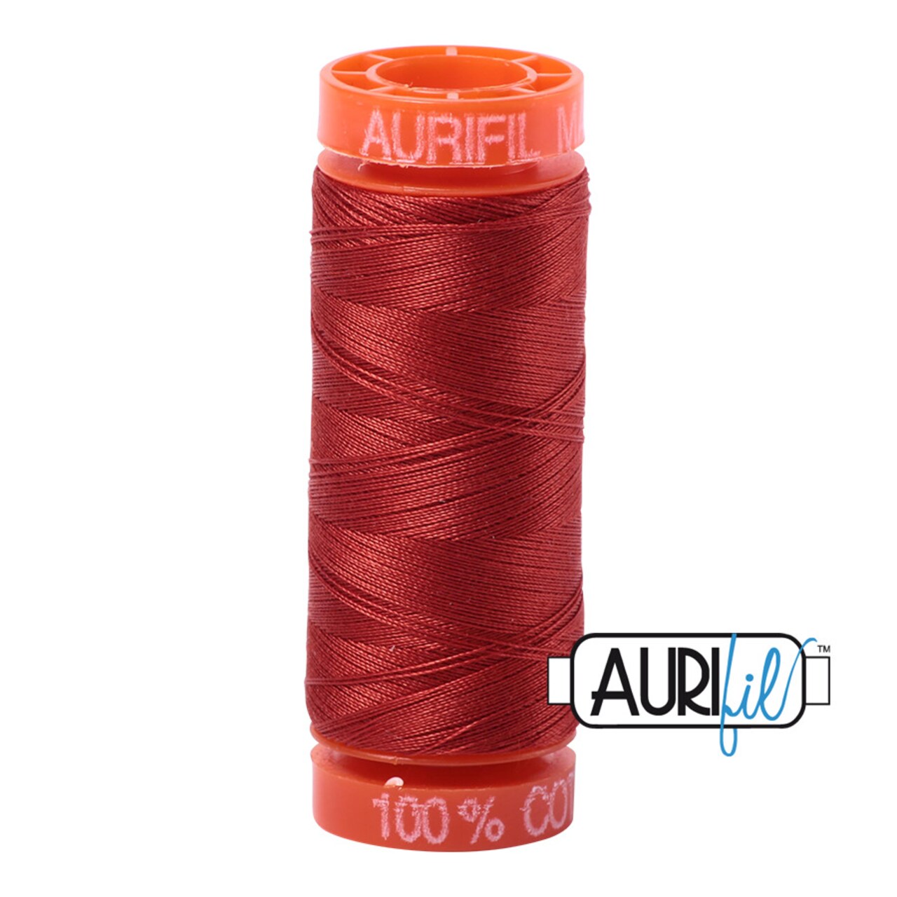 Pumpkin Spice (2395) | 50wt Small Spool (200M / 220Y) | Aurifil Thread